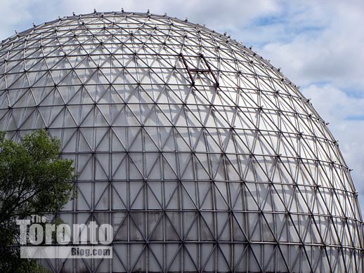 The Cinesphere IMAX theatre at Ontario Place