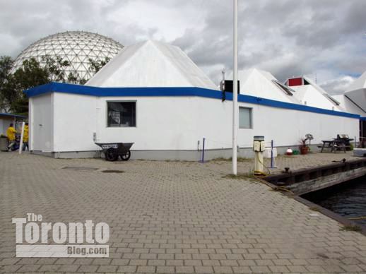 food beverage and washroom buildings at Ontario Place