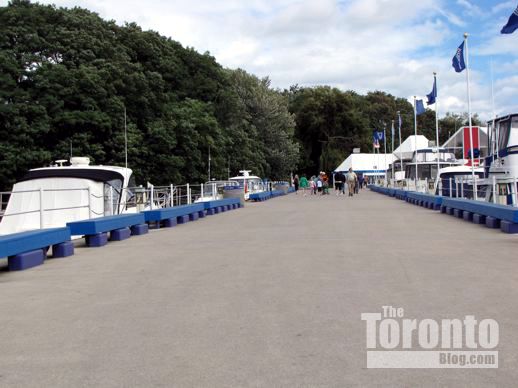 the Ontario Place marina 