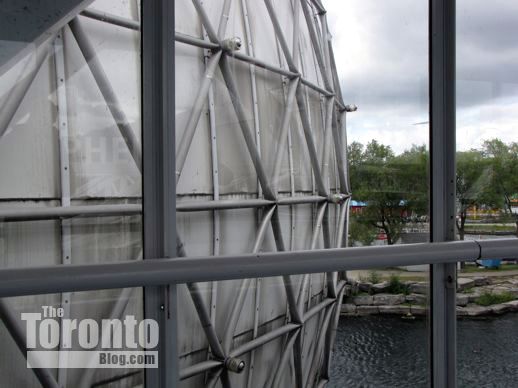 the Ontario Place Cinesphere