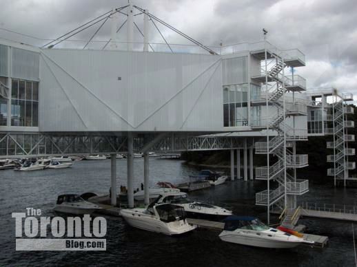 boats at Ontario Place 