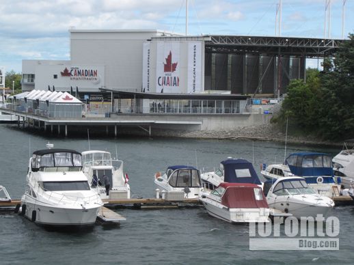 the Molson Amphitheatre at Ontario Place 