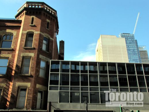 Oddfellows Hall and 460 Yonge Street condo tower site