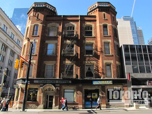 Oddfellows Hall at Yonge & College Streets Toronto