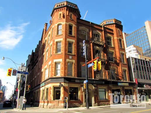 Oddfellows Hall at Yonge & College Streets Toronto