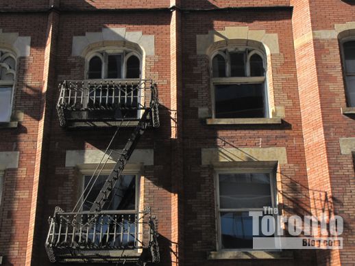 Oddfellows Hall building detail 