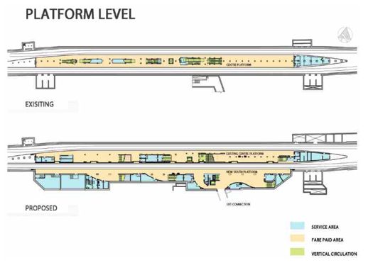 Union Station subway platform