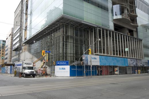 SickKids Centre for Research and Learning tower