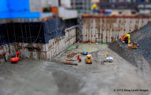 One Bloor condo excavation