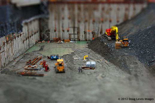 One Bloor condo tower excavation