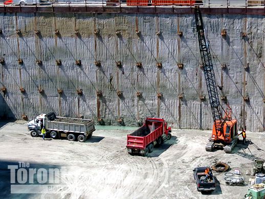 One Bloor condo tower construction 