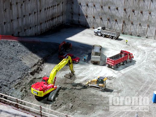 One Bloor condo tower construction