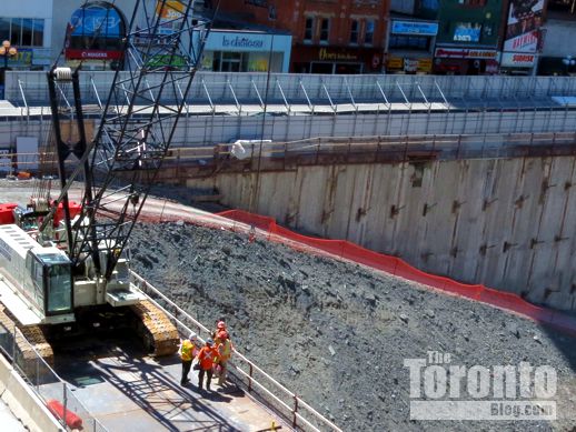 One Bloor condo tower construction 