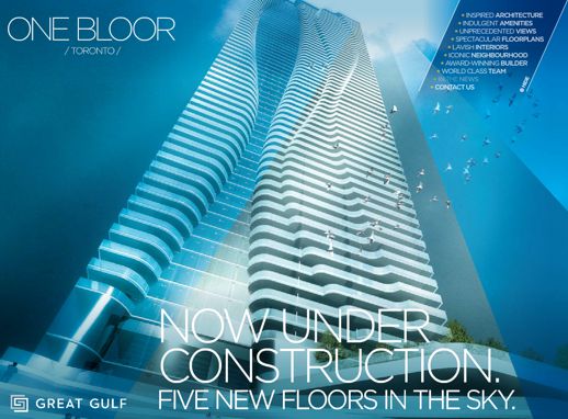 One Bloor condo project 