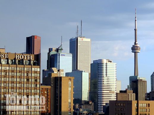 Trump Tower Toronto on the Toronto Skyline 