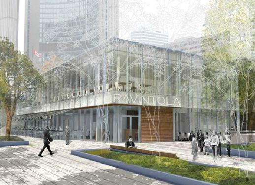 proposed new restaurant at Nathan Phillips Square