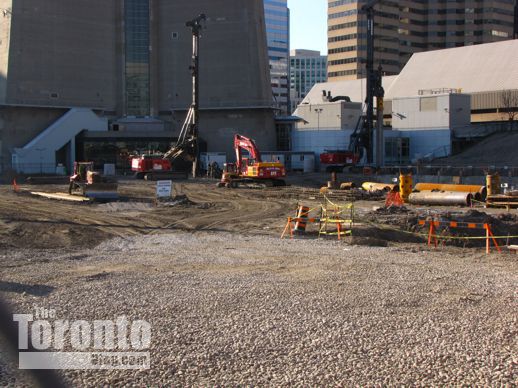 Ripley's Aquarium of Canada construction 