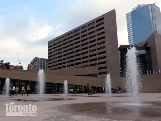 Nathan Phillips Square at Toronto City Hall