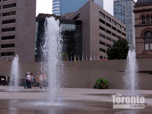 Nathan Phillips Square at Toronto City Hall September 7 2012 