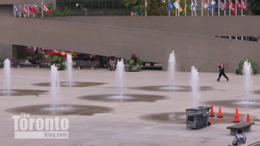 Nathan Phillips Square at Toronto City Hall 