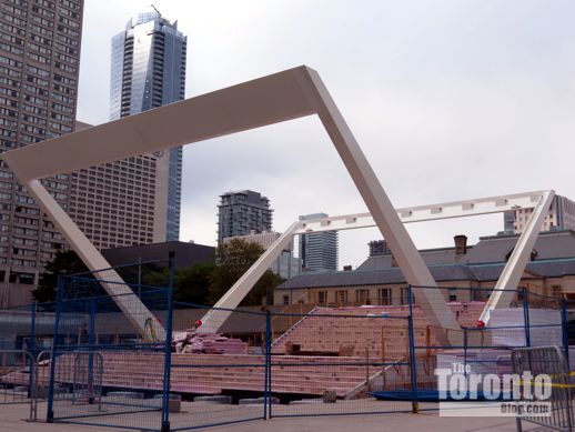 Nathan Phillips Square at Toronto City Hall 