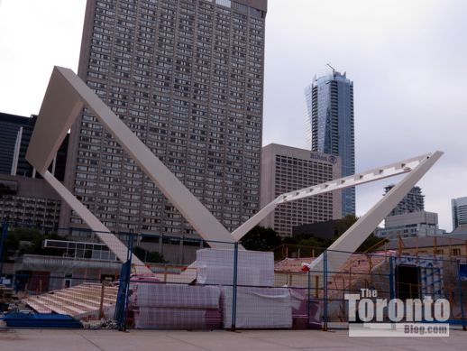 Nathan Phillips Square at Toronto City Hall 