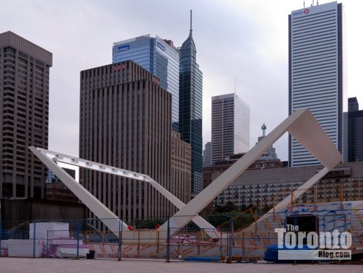 Nathan Phillips Square at Toronto City Hall 