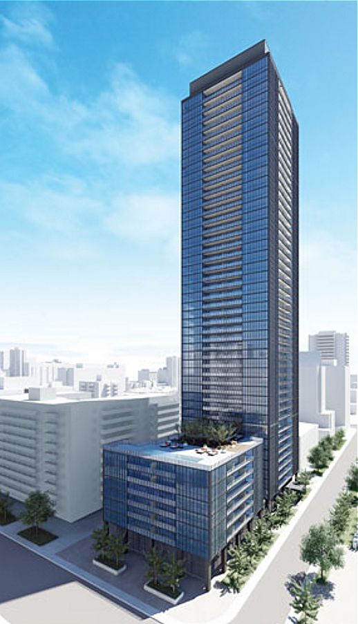 X2 Condos tower rendering