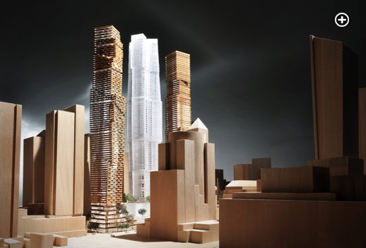 Mirvish/Gehry proposed condo towers