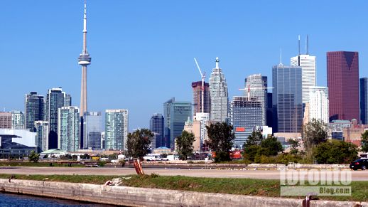 The L Tower and the city skyline