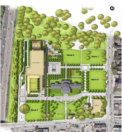 Bridgepoint campus site plan