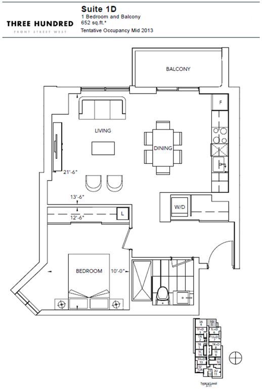 Suite 1D floorplan 518 px1