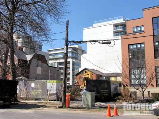 Downtown Condos site excavation